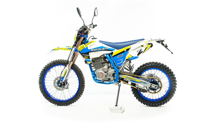 Мотоцикл Кросс Motoland XT 250 HS (172FMM) с ПТС зеленый