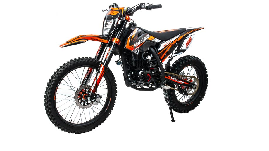 Мотоцикл Кросс Motoland CRF300 (175FMM) оранжевый