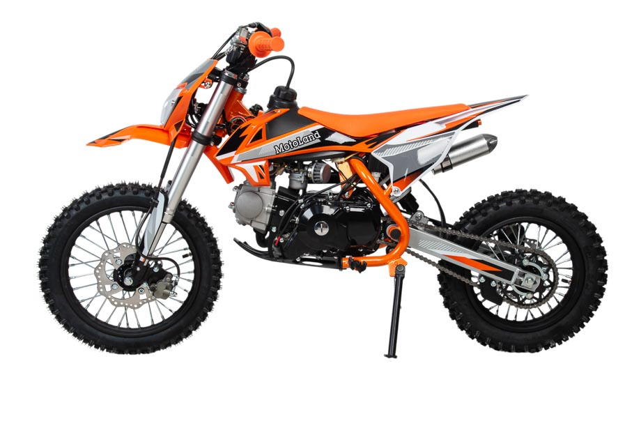 Питбайк  Motoland 125 SX 125 E 14/12  оранжевый