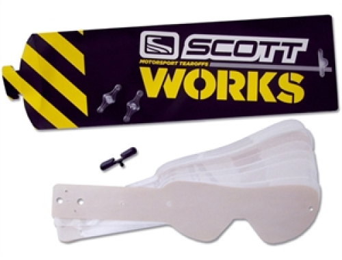 Пленка для очков SCOTT Works Tear Off 80's (Recoil) PAK-10