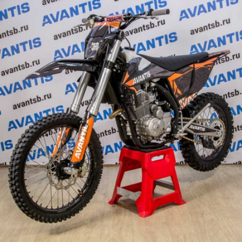 Мотоцикл Avantis Enduro 250 Carb (PR250/172FMM-5 Design KT черный) ARS