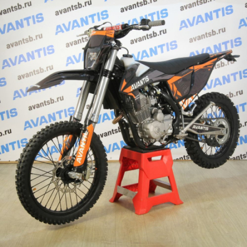 Мотоцикл Avantis Enduro 250 Carb (PR250/172FMM-5 Design KT черный) KKE с ПТС