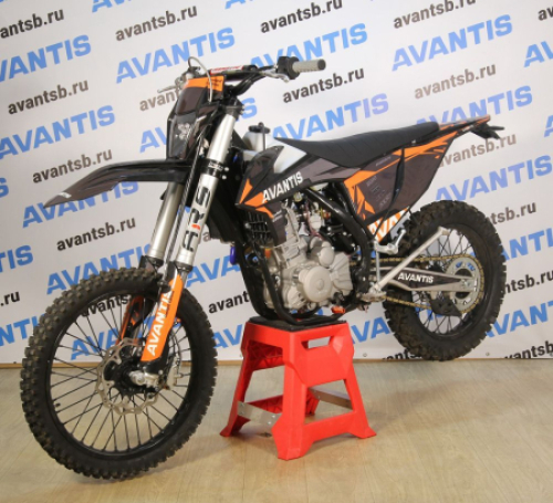 Мотоцикл Avantis Enduro 300 Carb (CBS300/174MN-3 Design KTM черный) ARS ПТС