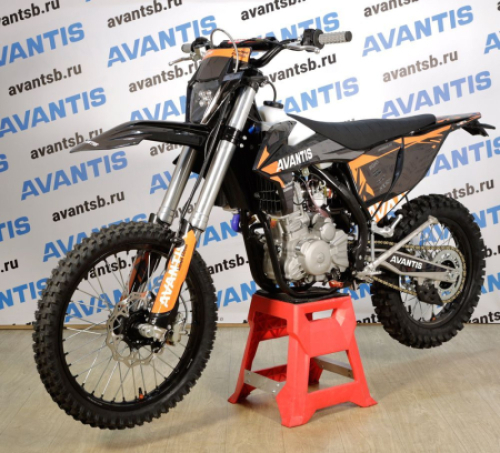 Мотоцикл Avantis Enduro 300 Carb (CBS300/174MN-3 Design KTM черный) KKE с ПТС