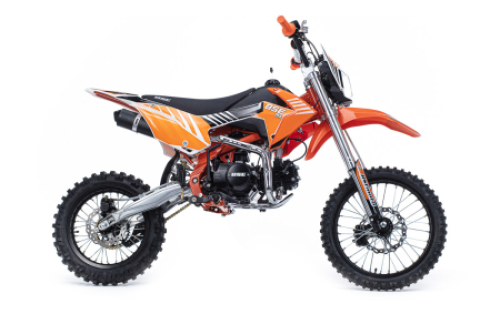 Питбайк BSE MX 125 17/14 (ZS) Racing Orange 3, арт. B0MX12560ECC2