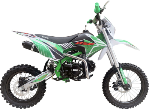 Питбайк BSE MX125 Racing Green (015), арт. B0MXDF015EGG1