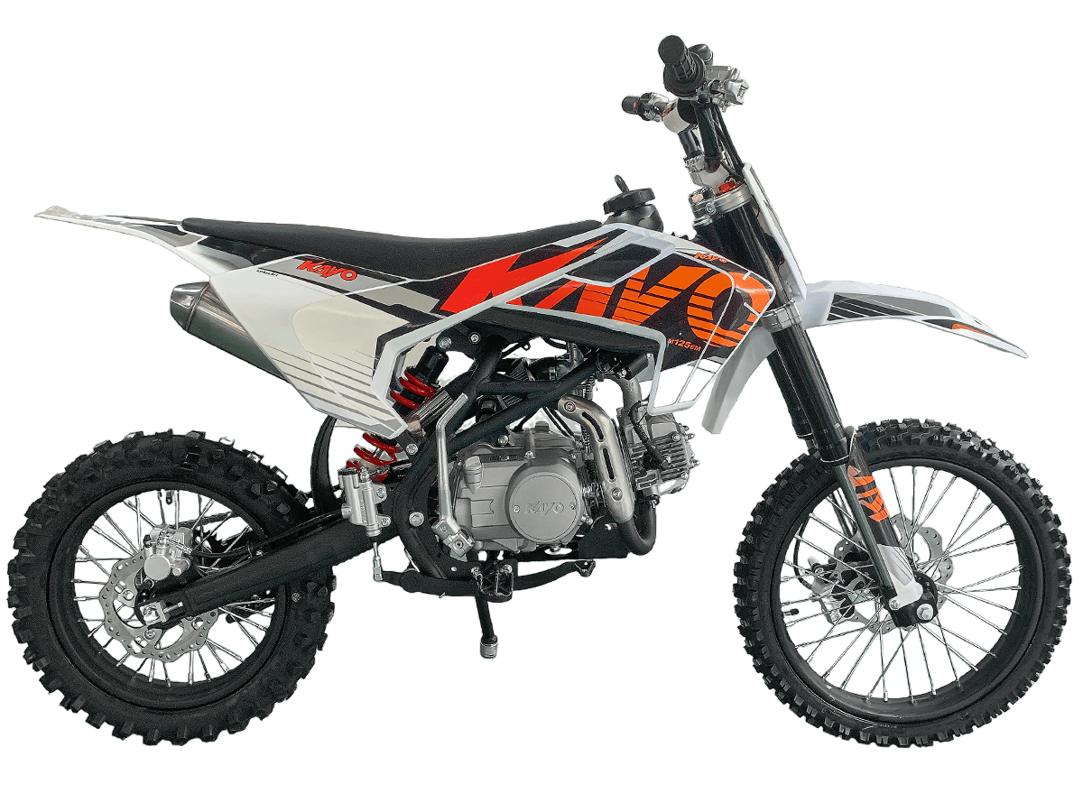 Питбайк KAYO M125EM 17/14  (механ. сцепл., эл. стартер 2025 г.)