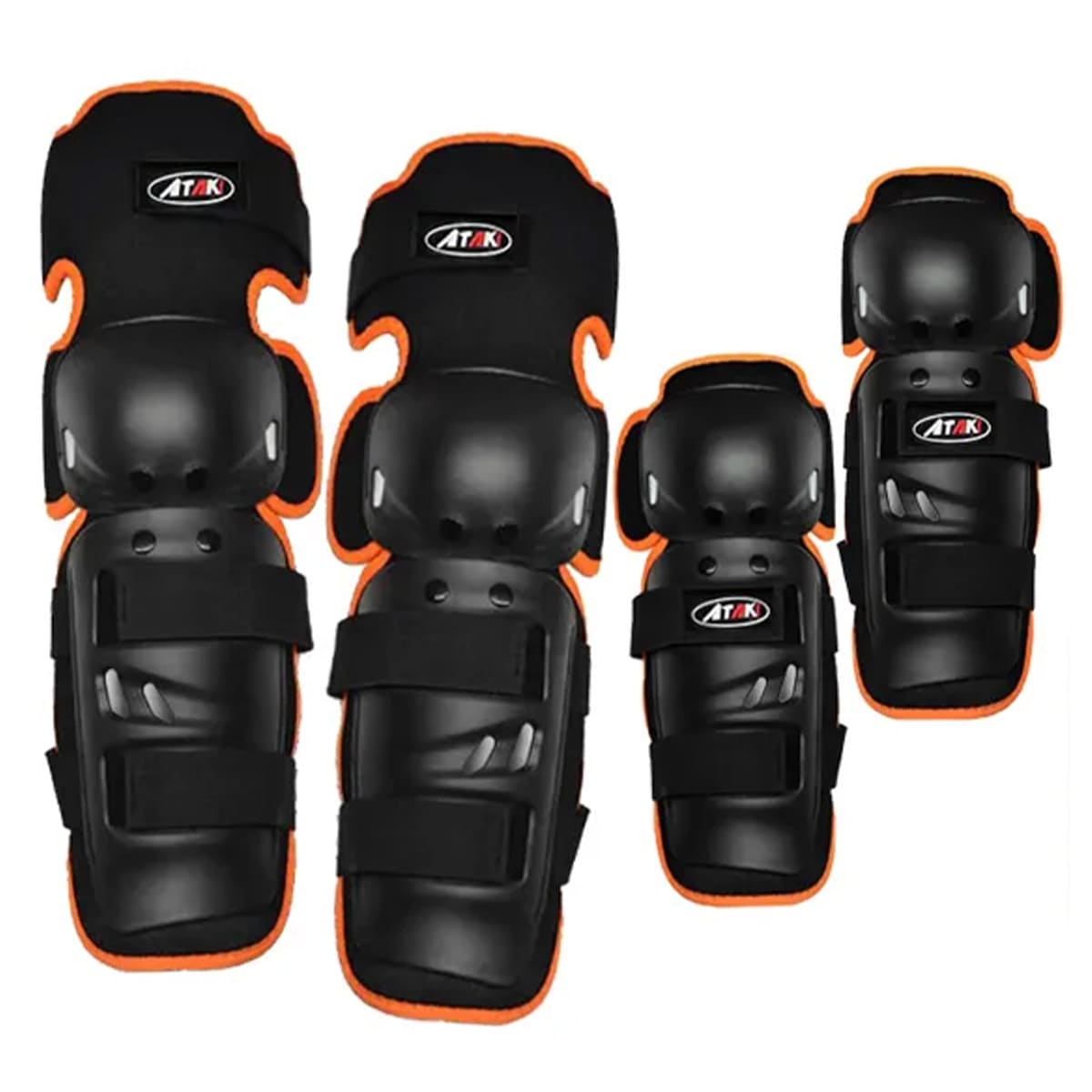 Комплект защиты локтя и колена ATAKI SC-610