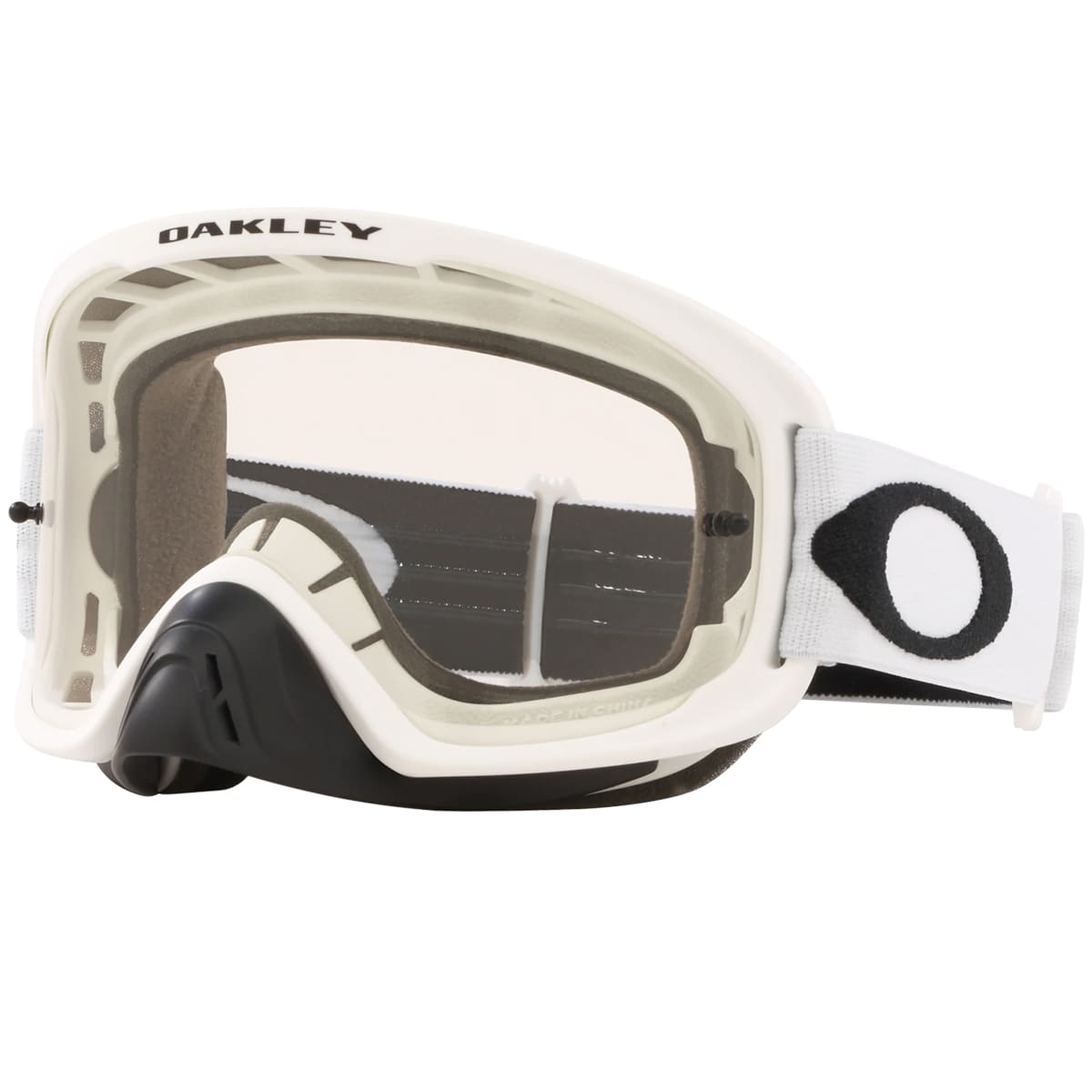 Очки для мотокросса OAKLEY O-Frame 2.0  PRO MX белые матовые / прозрачная  (OO7115-02)