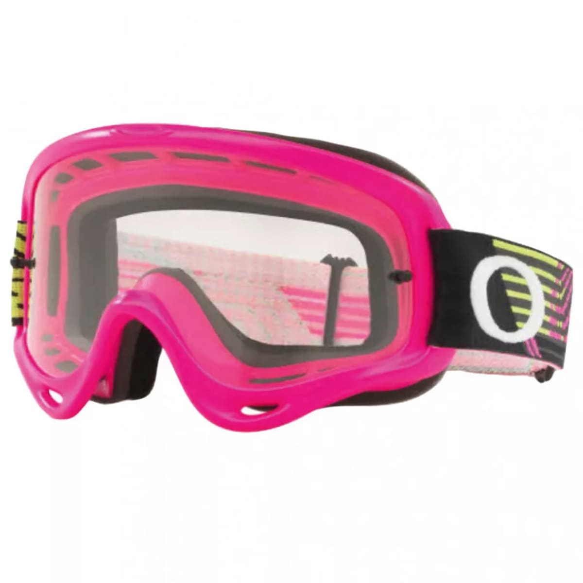 Очки для мотокросса OAKLEY O-Frame Circuit розовые / прозрачная  (OO7029-50)
