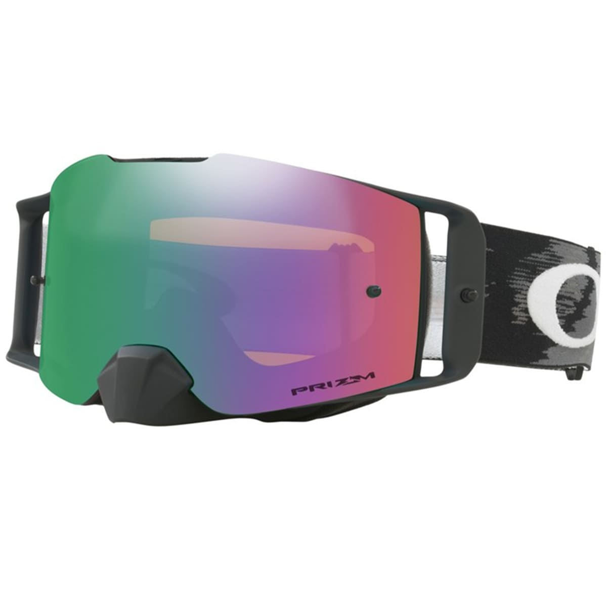 Очки для мотокросса OAKLEY Front Line Matte Black Speed / зеленая Prizm MX (OO7087-03)