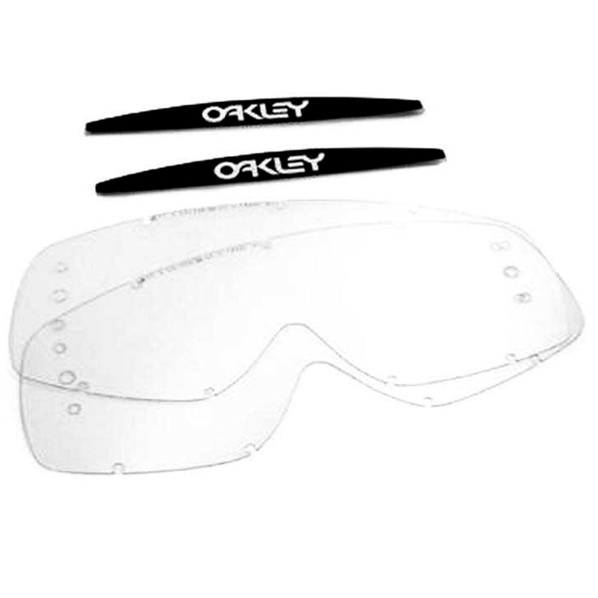 Линзы Oakley Proven LEXAN прозрачные одинарные для перемотки Roll-Off 2 шт.(02-892)