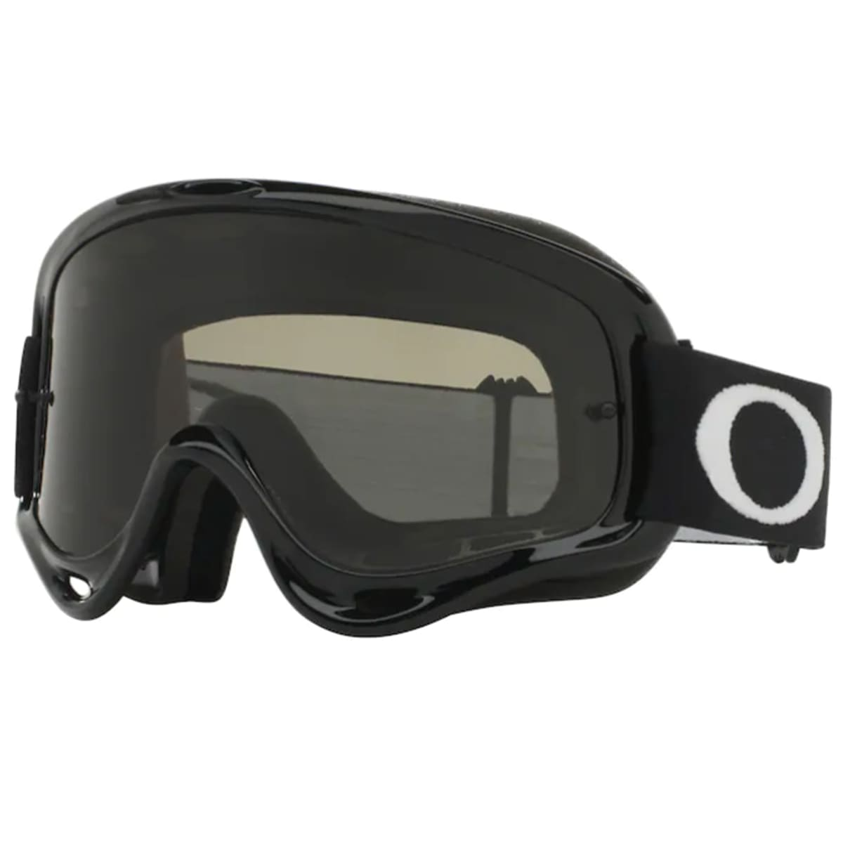Очки для мотокросса OAKLEY O-Frame Jet черные / темно-серая  (OO7029-54)