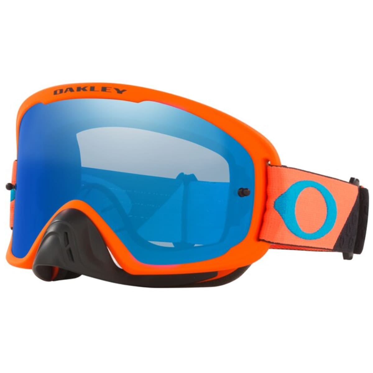 Очки для мотокросса OAKLEY O-Frame 2.0  PRO MX Heritage оранжевые/ синяя iridium  (OO7115-22)