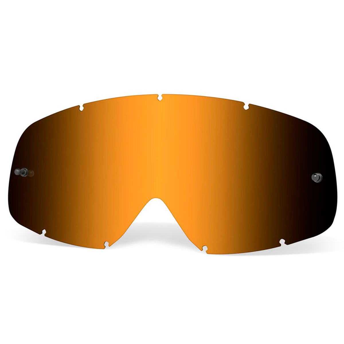 Линза Oakley O-Frame LEXAN черная Iridium одинарная (AOO7010LS 000006)