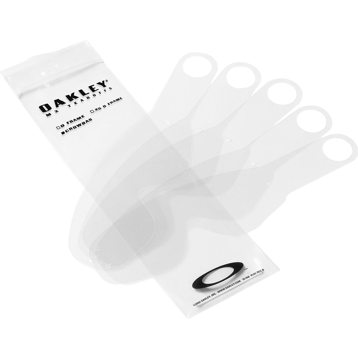 Пленки отрывные Oakley O-Frame стандартные 25 шт. (AOO7010T0 000002)