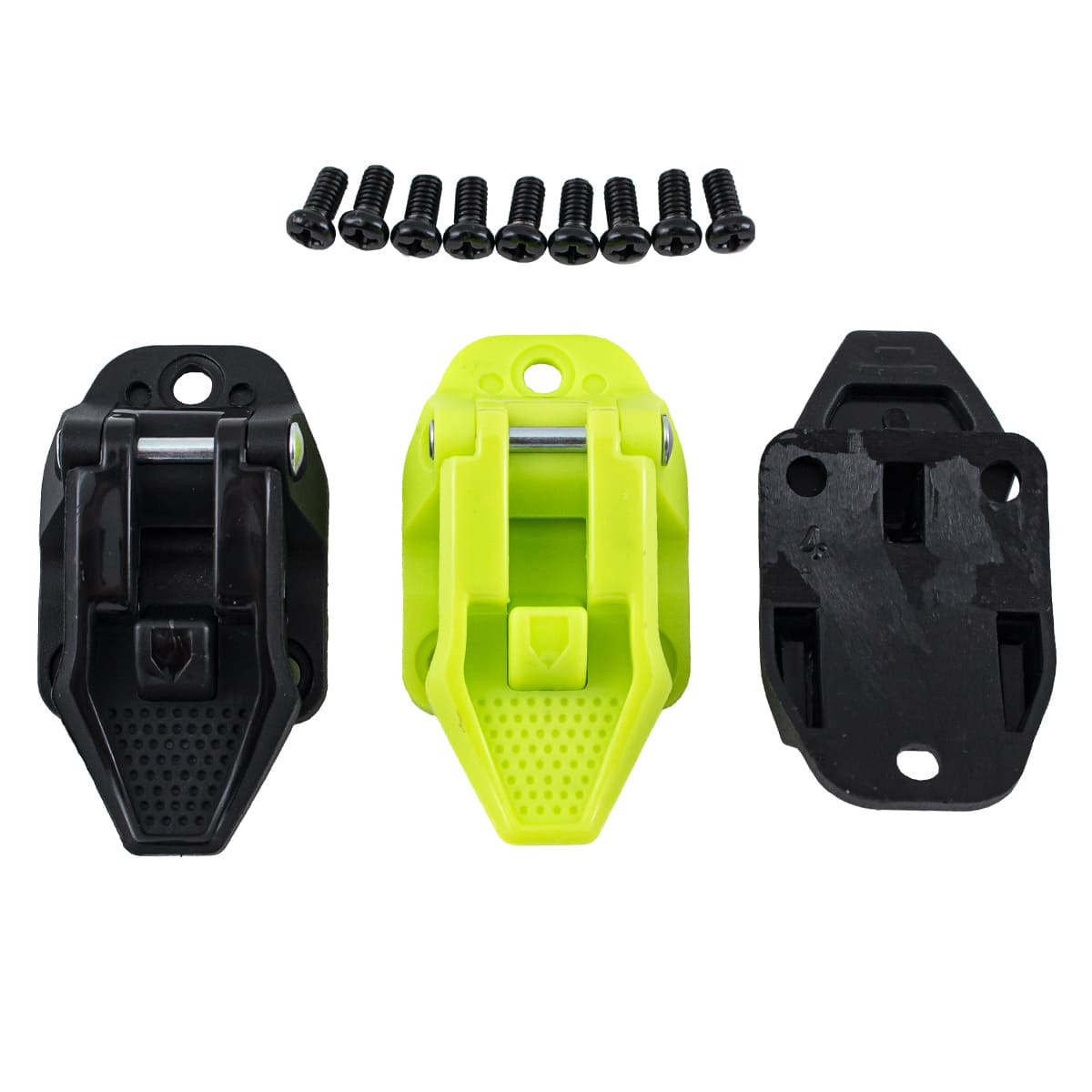 Пряжки ATAKI MX-001Y Hi-Vis желтый/черный (3 шт)