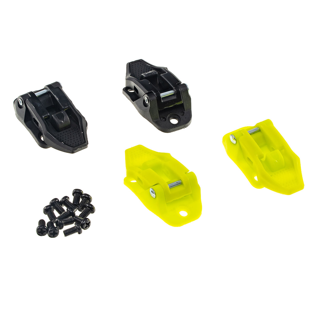 Пряжки ATAKI MX-001 Hi-Vis желтый/черный (4 шт)