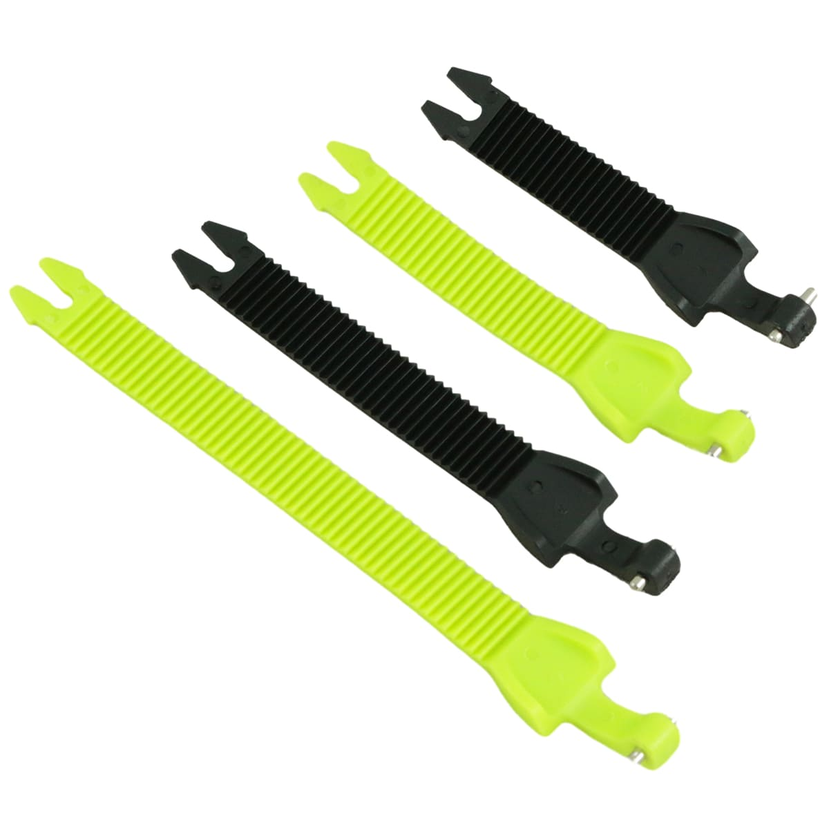 Ремешки ATAKI MX-001 Hi-Vis желтый/черный (4 шт)