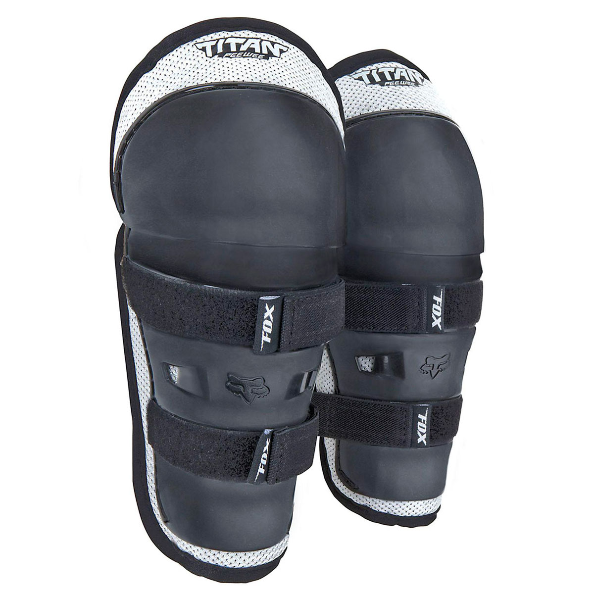 Защита колена Fox Titan Knee/Shin Kids Guard Black/Silver