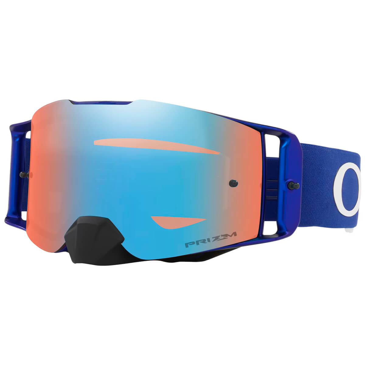 Очки для мотокросса OAKLEY Front Line Moto синие-черные / синяя Iridium (OO7087-54)
