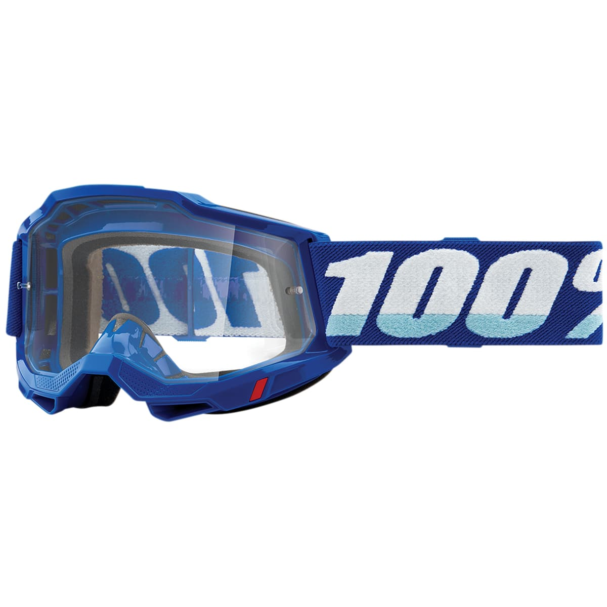 Очки для мотокросса 100% Accuri 2 синие / прозрачная линза (50221-101-02)