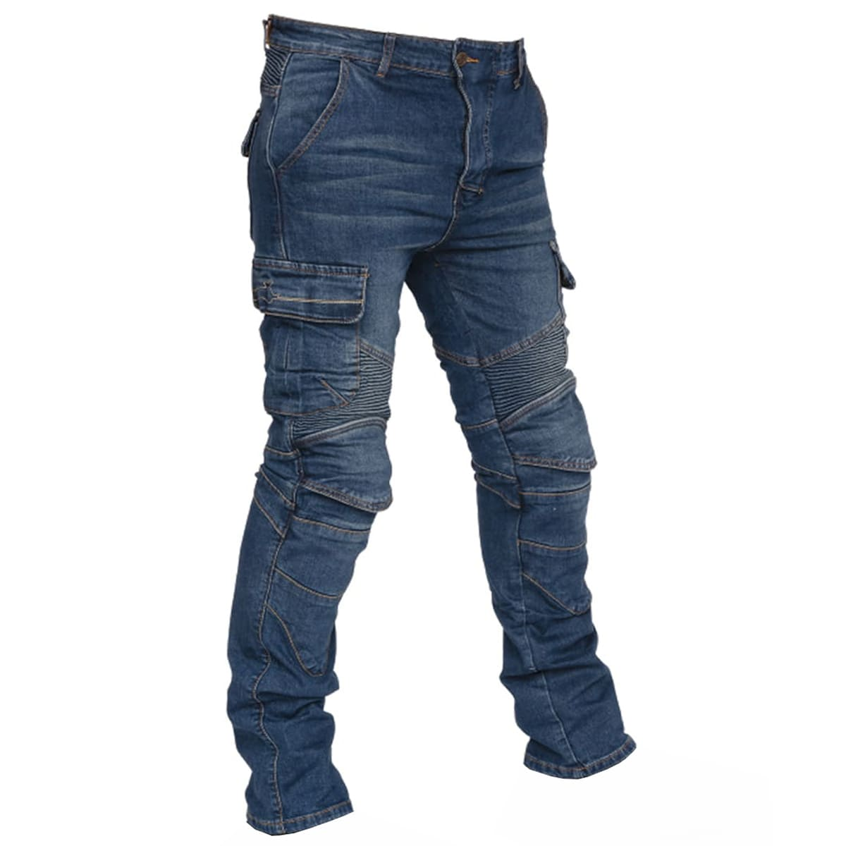 Джинсы с кевларом MadBull Cargo JS Stretch Denim Kevlar