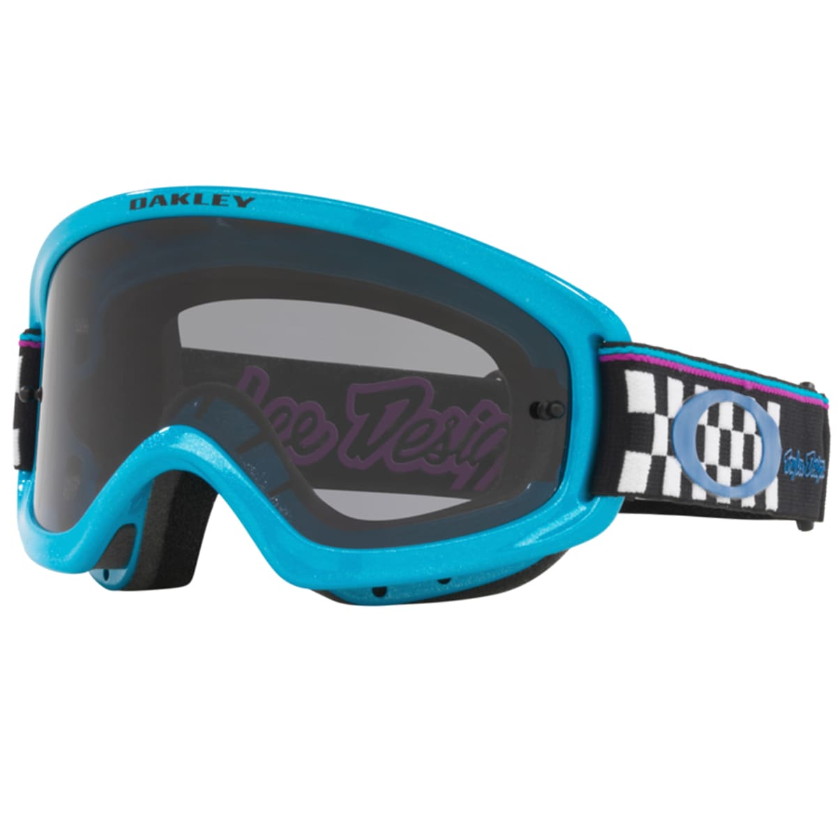 Очки для мотокросса OAKLEY O-Frame 2.0  PRO YOUTH MX TLD OVERLOAD синие/тёмно-серая  (OO7116-16)