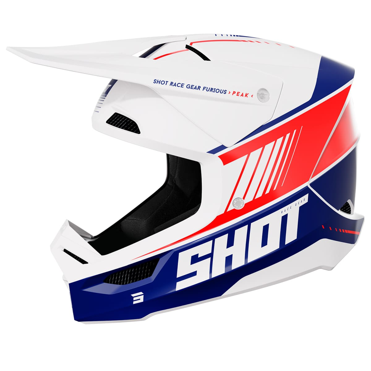 Шлем кроссовый SHOT FURIOUS PEAK