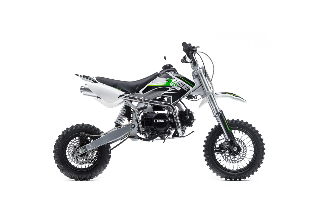 Питбайк BSE EVO 110 E А 12\10 Green Blade 3 (Автоматическая КПП). арт. B0EV11060BGW3