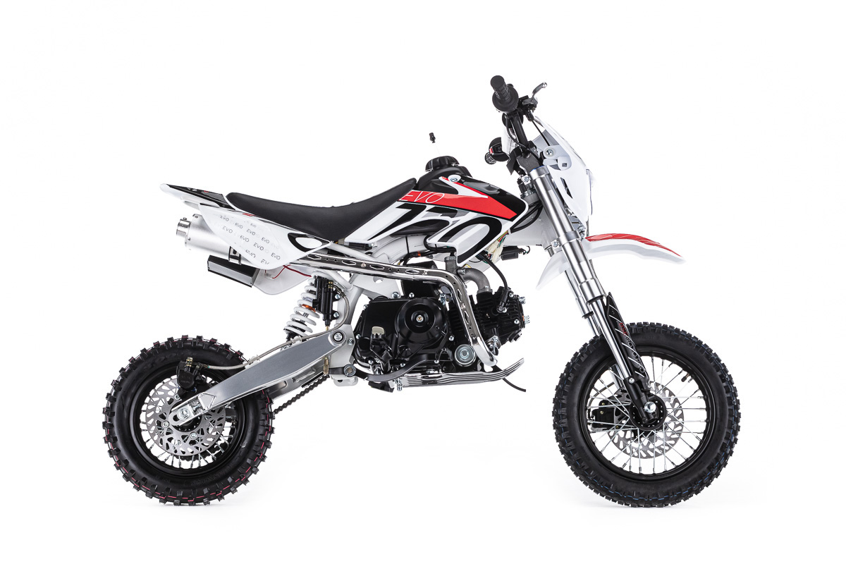 Питбайк BSE EVO 110e Evolution SA - 12\10 (Полуавтоматическая КПП). арт. B0EVCB030AWW1