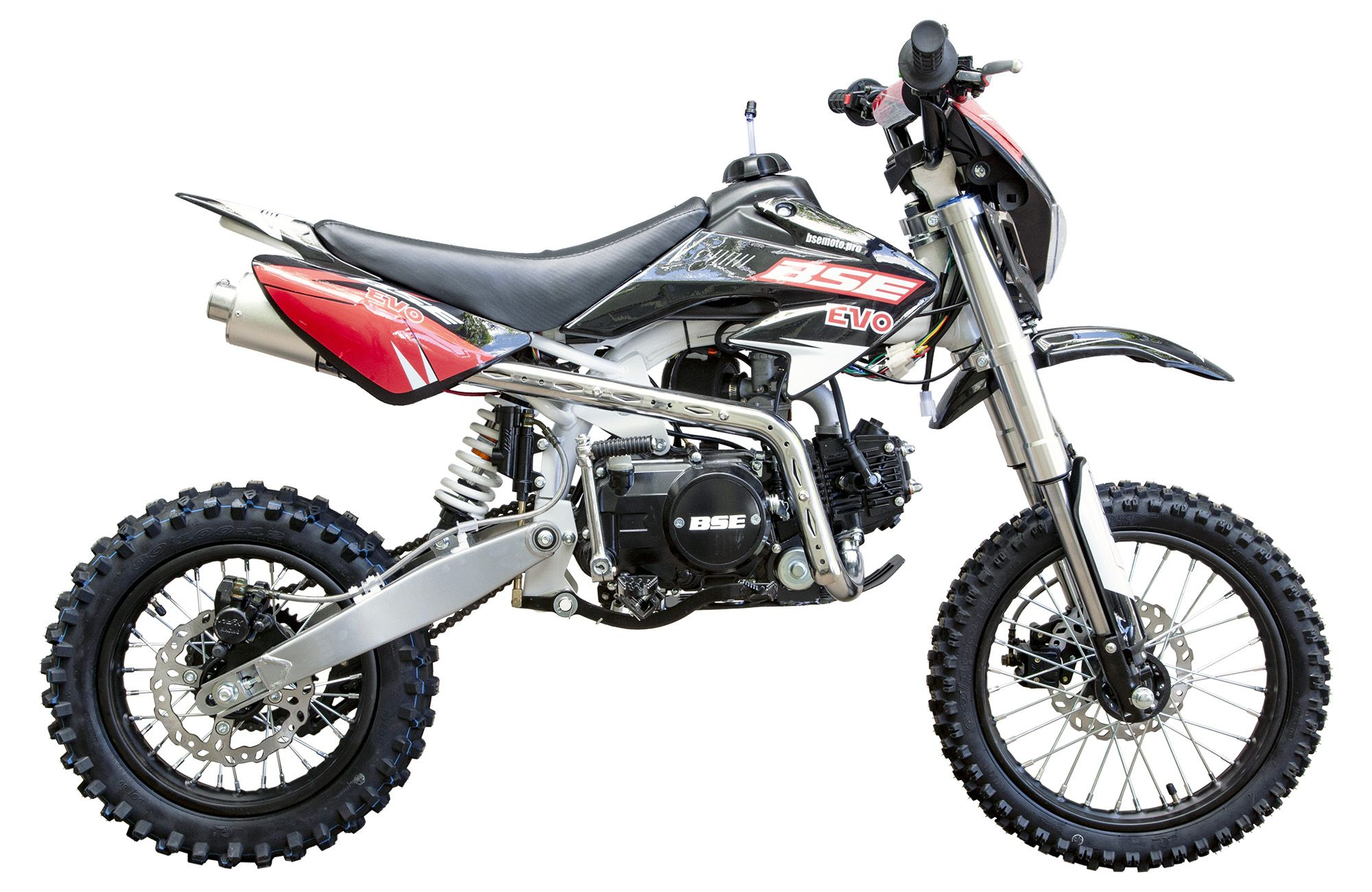 Питбайк BSE EVO 110e 4everMX - 12\10 (Механическая КПП). арт. B0EVCC020AHW1