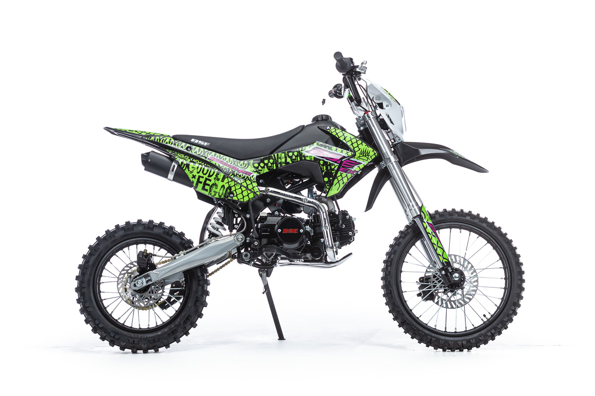Питбайк BSE EX 125e 14\12 Max13 Green Pink Neon 1. арт. B0EX12540CPW1