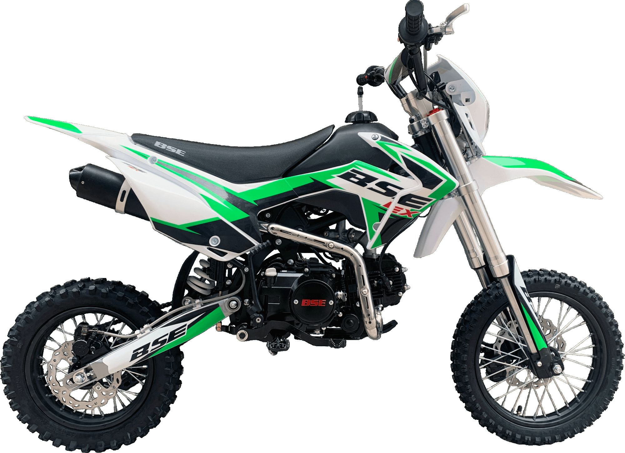 Питбайк BSE EX125 14\12 Green (015). арт. B0EXDF015CGH2
