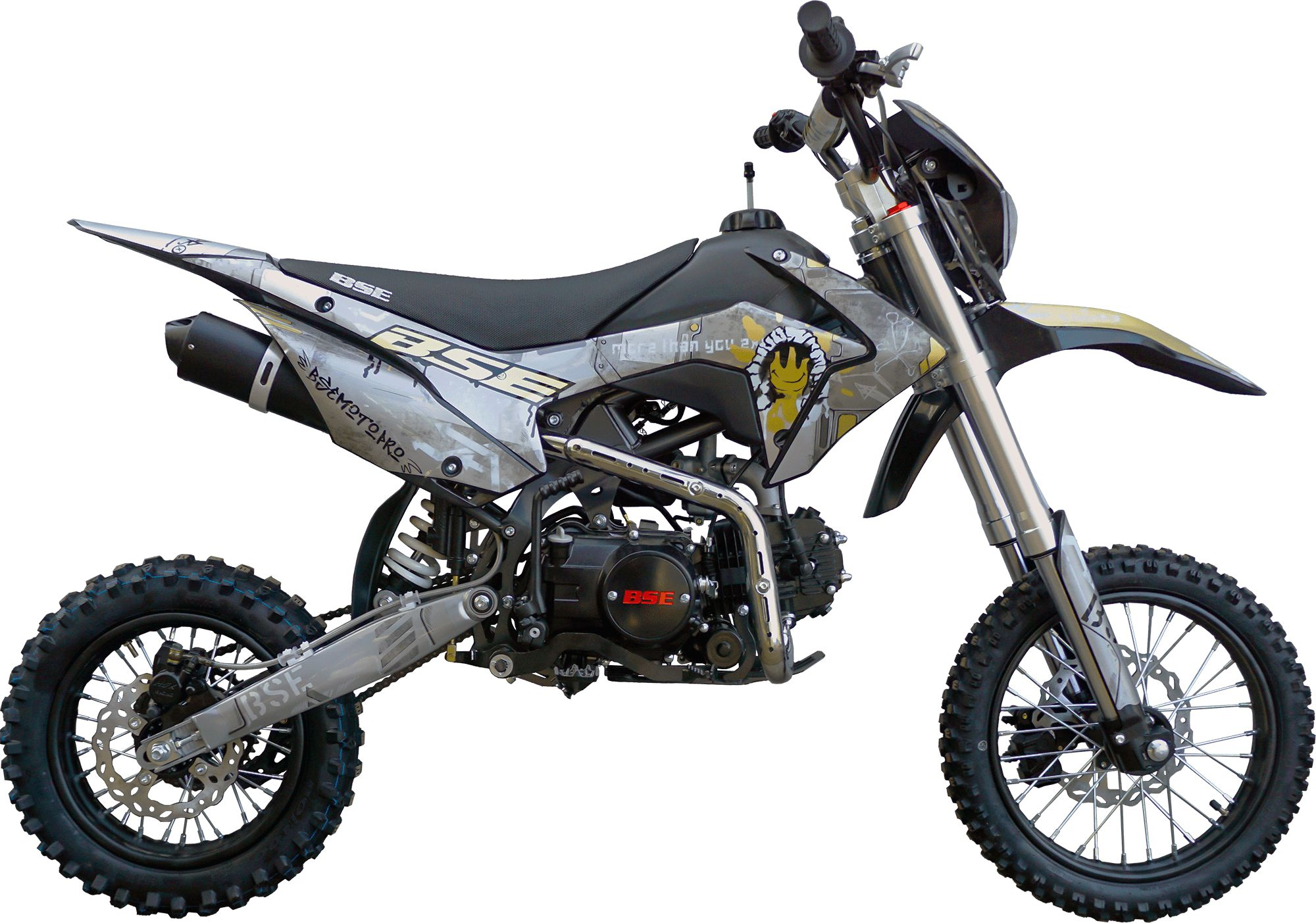 Питбайк BSE EX 14\12 Urban Grey (040). арт. B0EXYG040CAH3