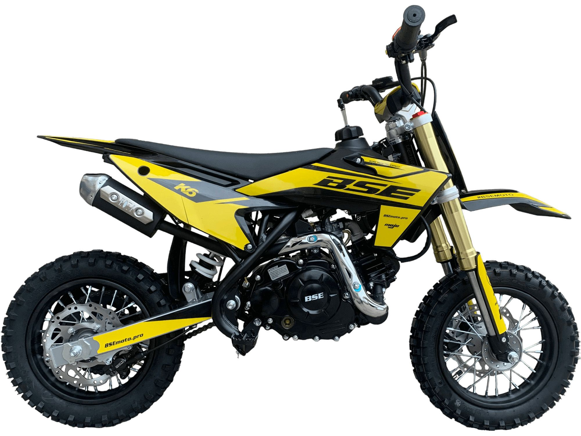 Питбайк BSE K6 Yellow Twister. арт. B0K6AA020AYH2