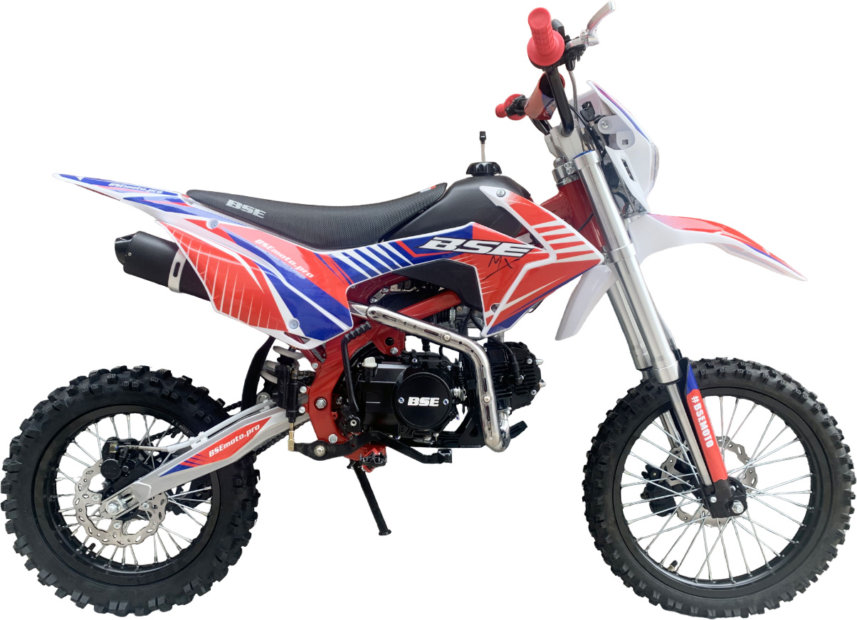 Питбайк BSE MX125 Racing Red (015). арт. B0MXDF015ERR1