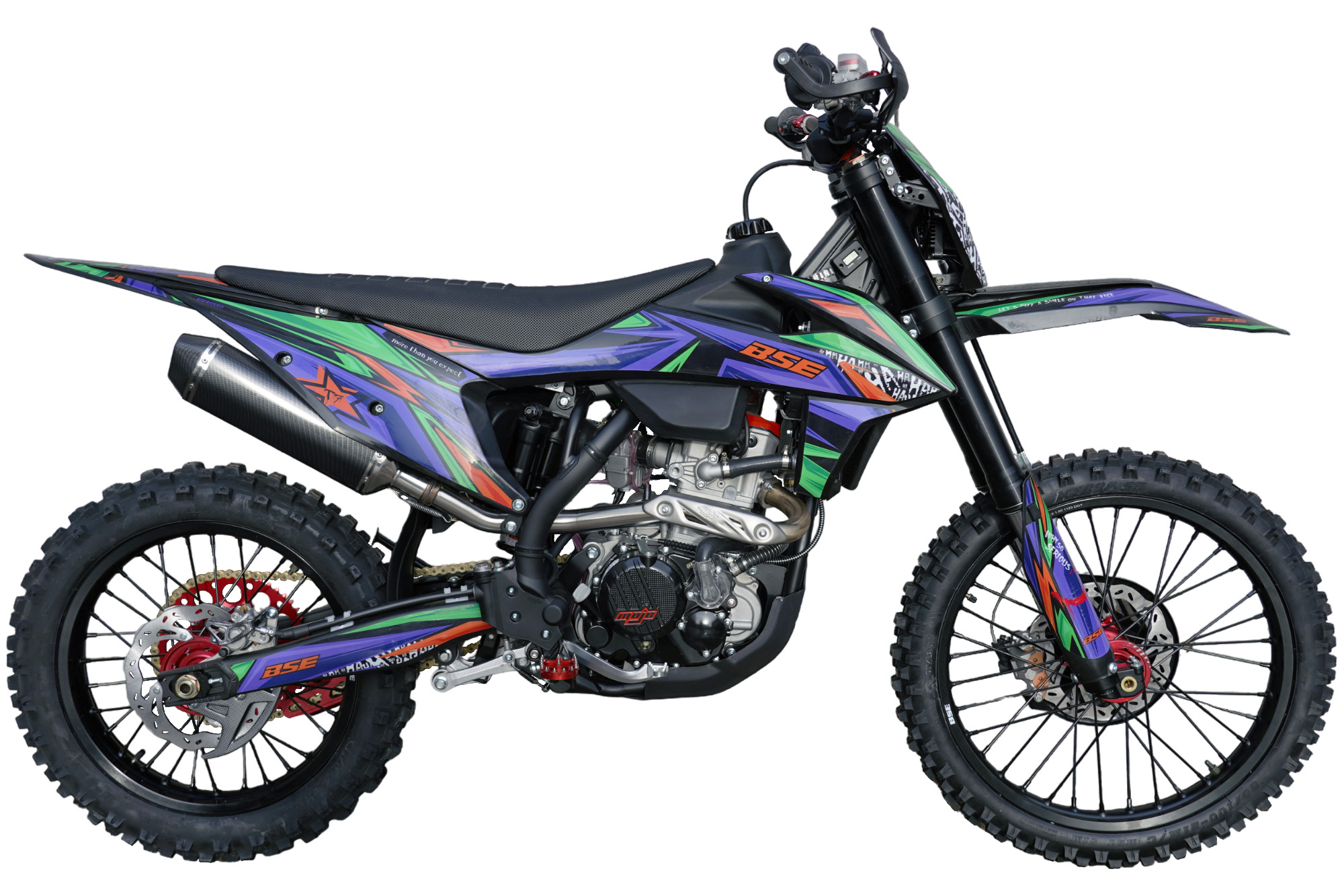 Эндуро \ кроссовый мотоцикл BSE T7 Joker (ZS174-5А). арт. B0T7NE015HRH3