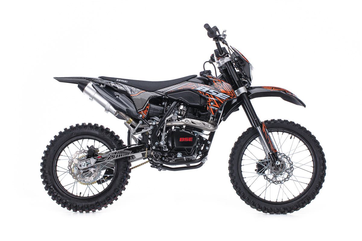 Кроссовый мотоцикл BSE Z1 150e 19\16 Zebra Orange 2. арт. B0Z115055GOW2
