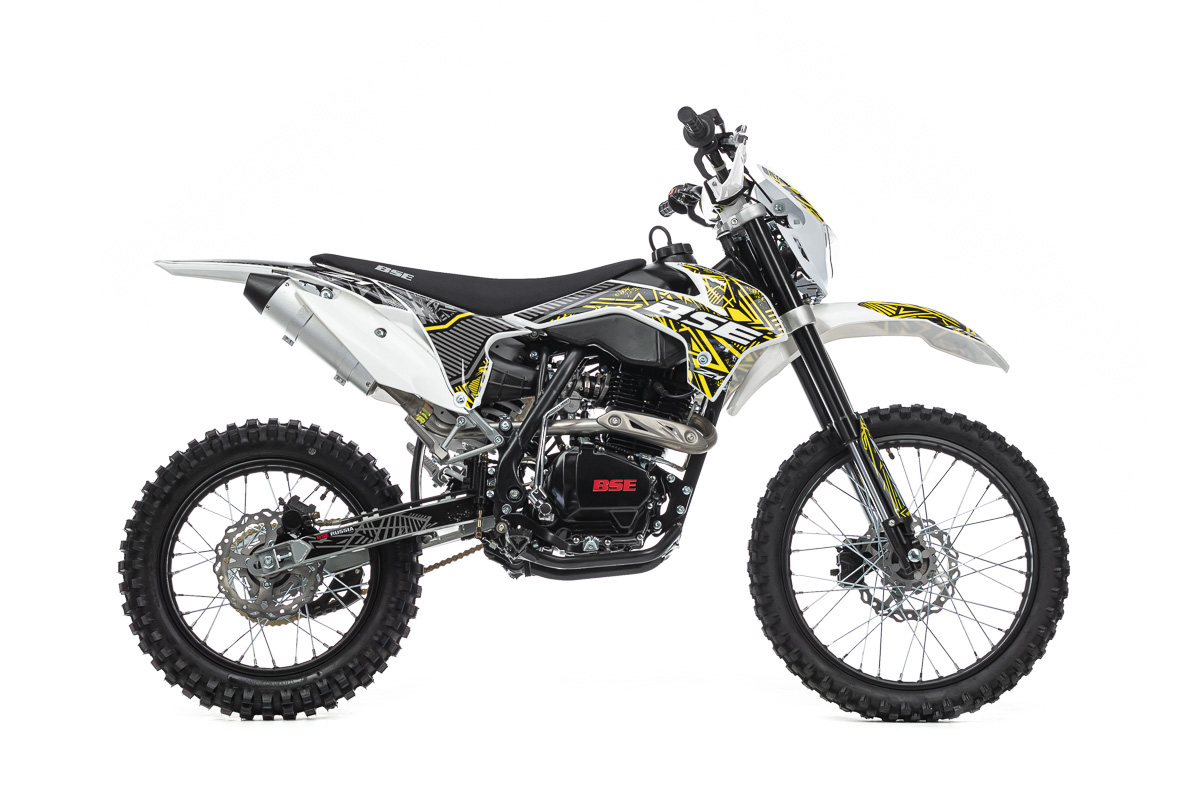 Эндуро \ кроссовый мотоцикл BSE Z1 Zebra Yellow (010). арт. B0Z1EB010GYH2