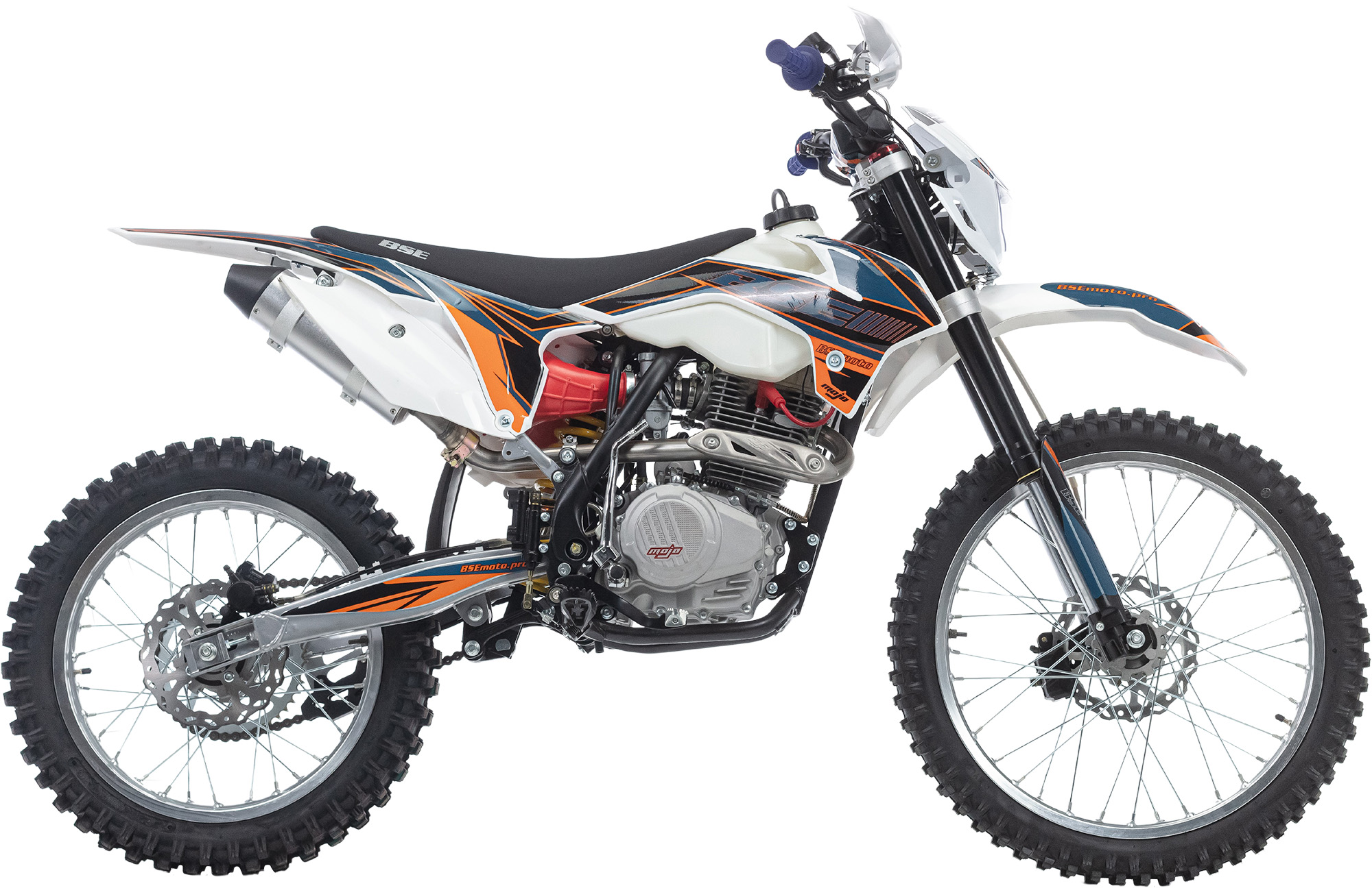 Эндуро \ кроссовый мотоцикл BSE Z2 21\18 Orange black. арт. B0Z2250050HYB1