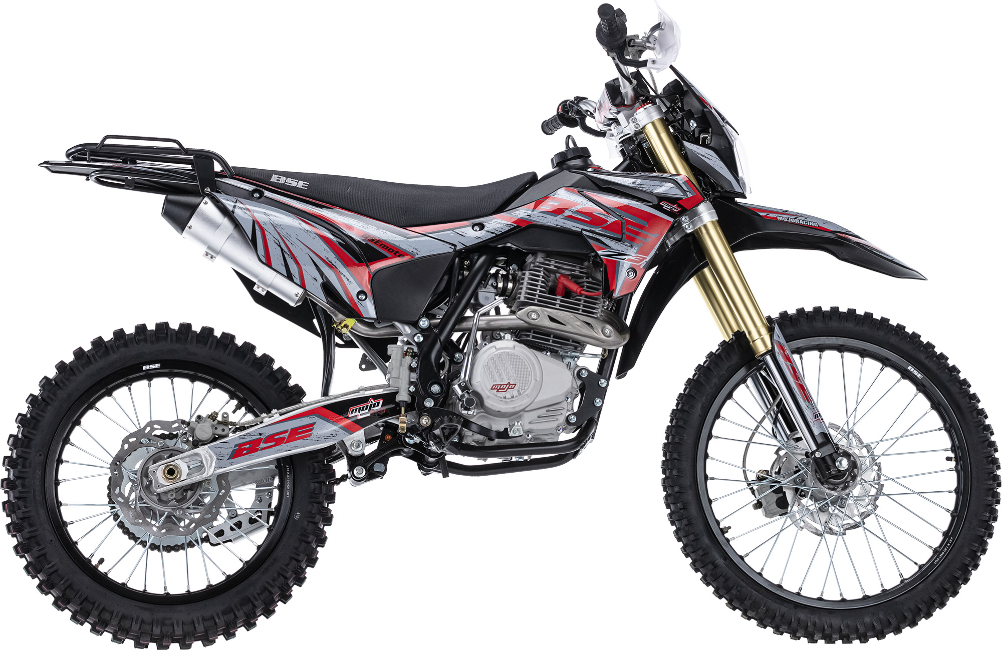 Кроссовый мотоцикл BSE Z3 250e Red Black 19\16. арт. B0Z325090GRH1