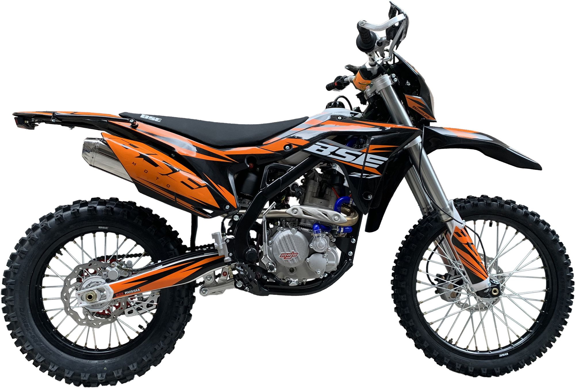 Кроссовый мотоцикл BSE Z7 300e 21\18 Orange Blast 2. арт. B0Z7ND035HYB2