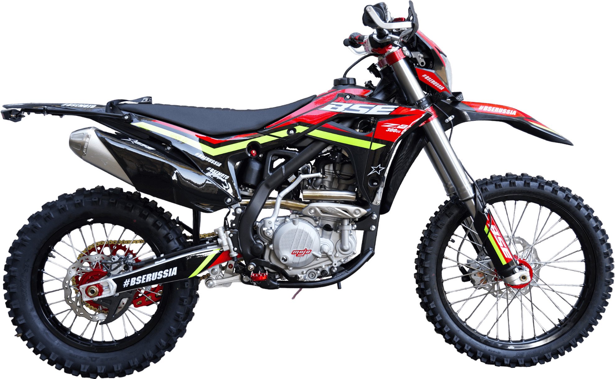 Эндуро \ кроссовый мотоцикл BSE Z8 Rapid Black (015). арт. B0Z8NF015HHH2