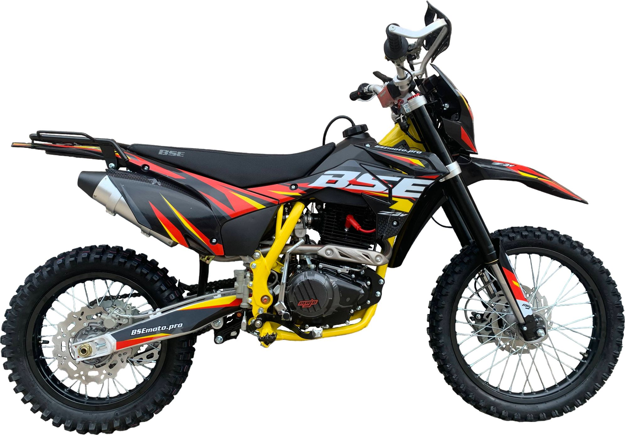 Эндуро \ кроссовый мотоцикл BSE Z3 V 19\16 Yellow Twist (015). арт. BZ3VYE015GRY2