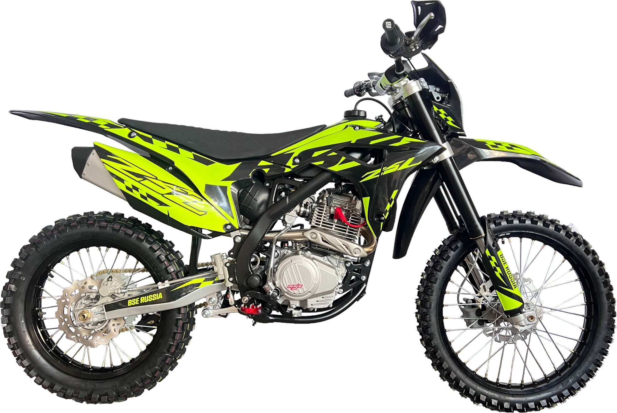 Эндуро \ кроссовый мотоцикл BSE Z5 L Yellow Black. арт. BZ5LYF015HHH2