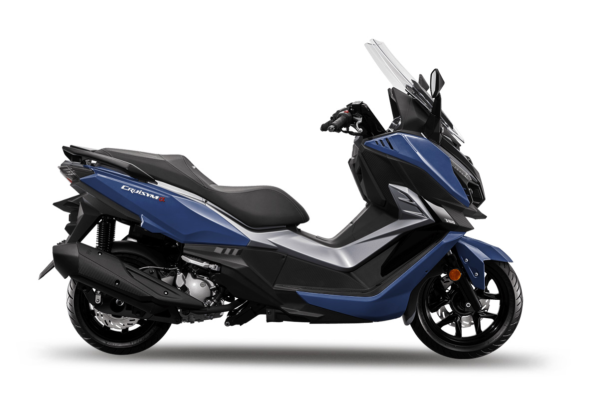 Максискутер SYM CRUiSYM a 300 матовый синий. арт. LV30W3-EU-BL-BU-2747U