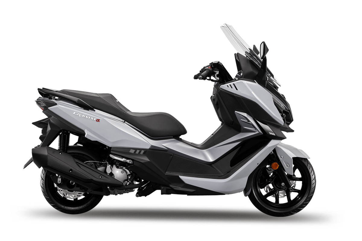 Максискутер SYM CRUiSYM a 300 белый. арт. LV30W3-W-WH-300P