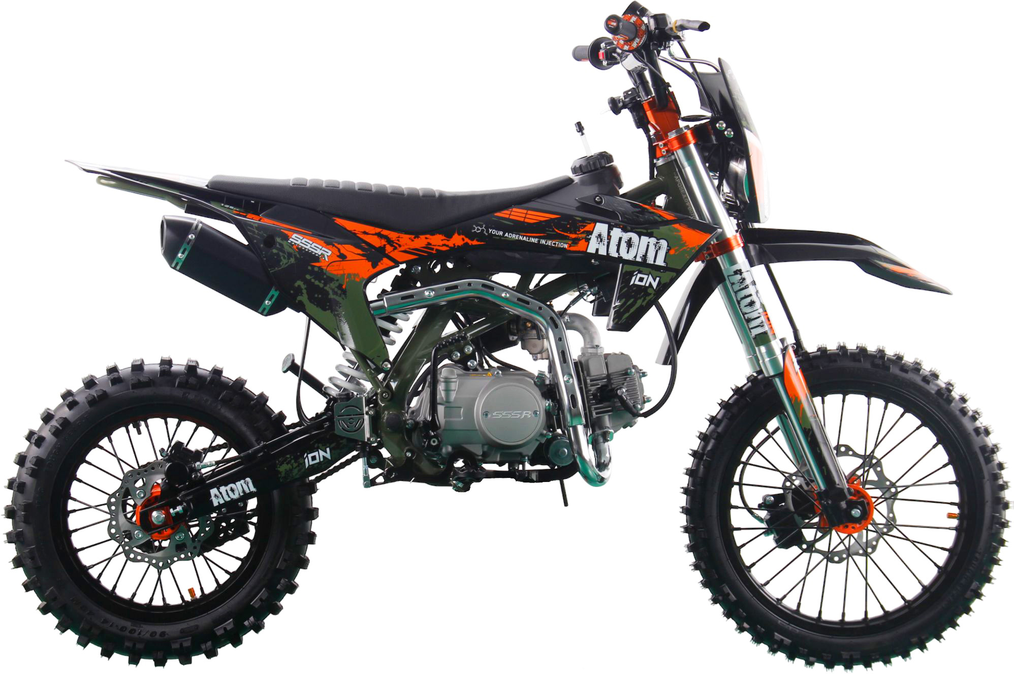 Питбайк SSSR ATOM ION 125 Green Khaki. арт. SATMDC025EHG2