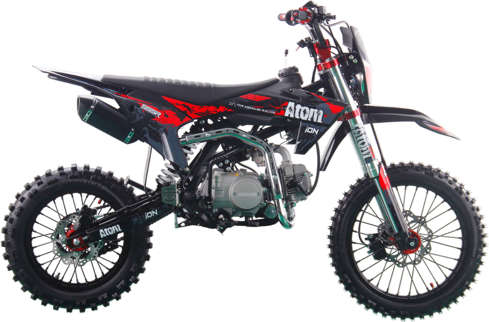 Питбайк SSSR ATOM ION 125 Black Orbit. арт. SATMDC025EHH2